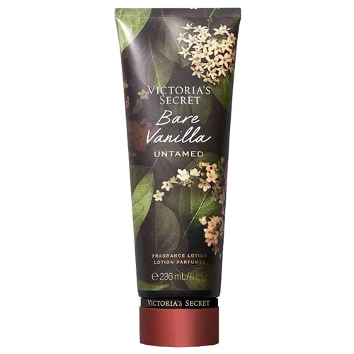 لوسیون بدن معطر ویکتوریا سیکرت بر وانیلا آنتیمد Victoria's Secret Bare Vanilla Untamed Scented Body Lotion