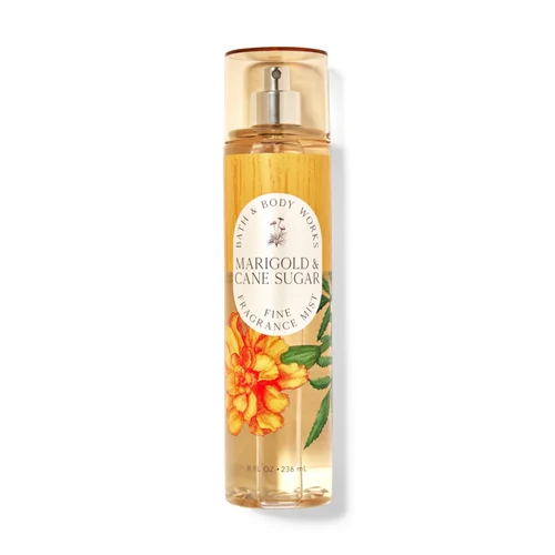 بادی میست بث اند بادی مری گلد و نیشکر Bath & Body Works Marigold and Cane Sugar Fine Fragrance Mist