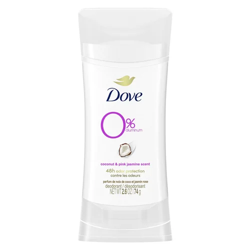 دئودورانت استیکی داو بدون آلومینیوم نارگیل و یاس صورتی DOVE Deodorant Stick Aluminum Free Coconut & Pink Jasmine