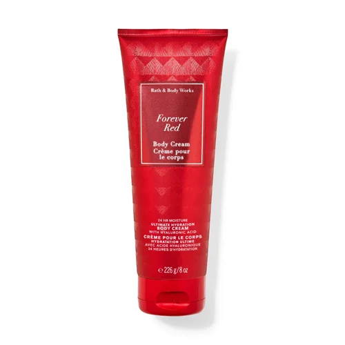 کرم بدن فوق مرطوبکننده و معطر بث اند بادی فوراور رد حاوی شی باتر Bath & Body Works Forever Red Ultimate Hydration Body Cream